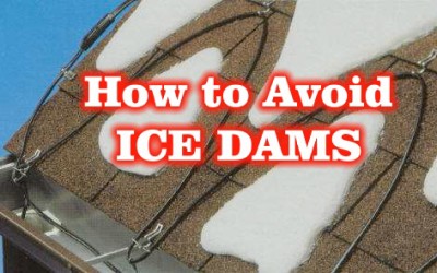 How to Avoid ICE DAMS!