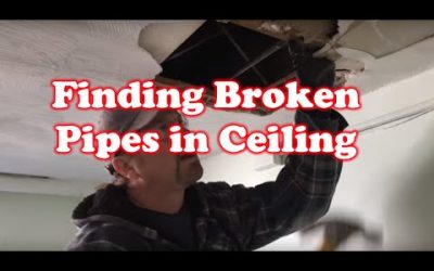 Finding Broken Pipes in Ceiling : Plumbing Nightmare!