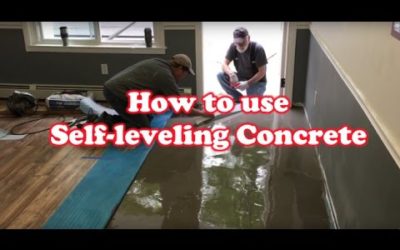 How to Level uneven floor with Self Leveling Concrete