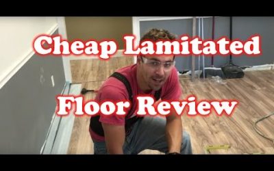 Review of Lakeshore Pecan – $0.79/SF Cheap Laminated Flooring – Home Depot