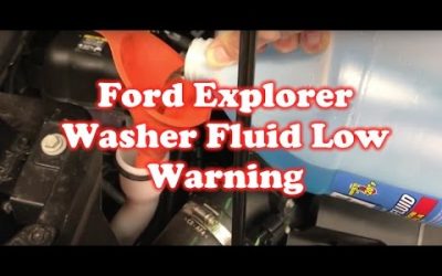 Washer Fluid Level Low Error on Ford Explorer: Fixed!