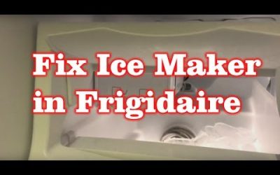 Frigidaire Freezer not making ICE! Replace the Ice Maker! FIXED