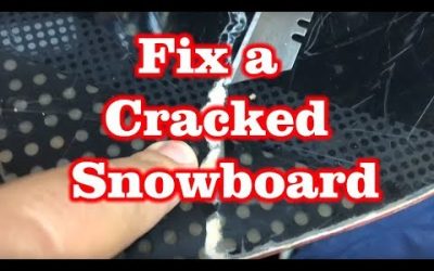 How to Fix a Snowboard Crack using Epoxy