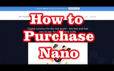 How to Purchase Nano with CoinFalcon