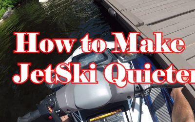 How to make JetSki Quieter