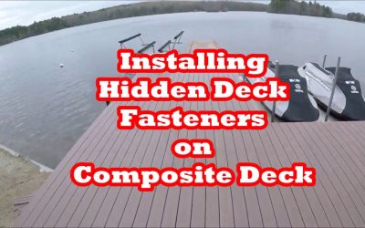 How to Install Hidden Deck Fasteners on Composite Deck