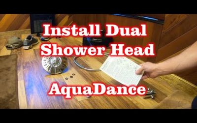 Install a Dual Shower Head AquaDance in your Shower