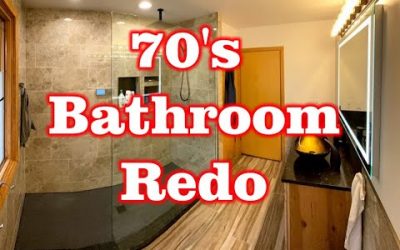 Bathroom Redo – 70’s Shower to Dual Head Alexa Enabled Shower